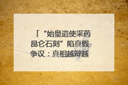 “始皇遣使采药昆仑石刻”陷真假争议：真相越辩越明｜新京报专栏