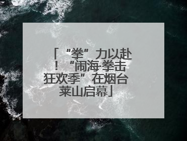 “拳”力以赴！“闹海·拳击狂欢季”在烟台莱山启幕