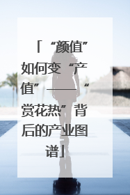 “颜值”如何变“产值”——“赏花热”背后的产业图谱