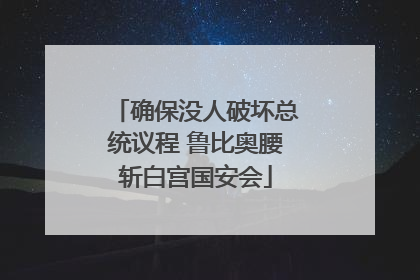确保没人破坏总统议程 鲁比奥腰斩白宫国安会