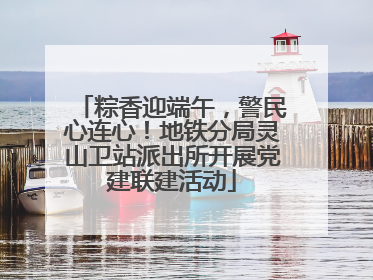 粽香迎端午，警民心连心！地铁分局灵山卫站派出所开展党建联建活动