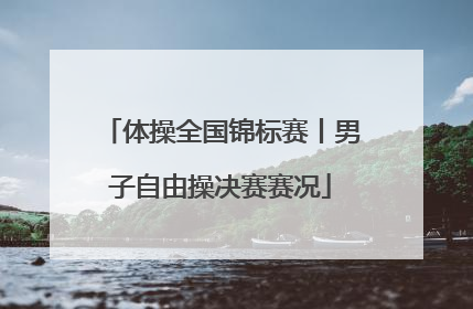 体操全国锦标赛丨男子自由操决赛赛况