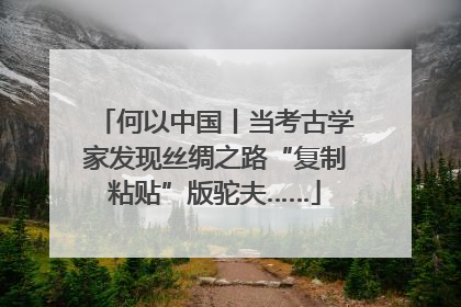 何以中国丨当考古学家发现丝绸之路“复制粘贴”版驼夫……