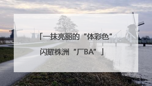 一抹亮丽的“体彩色”闪耀株洲“厂BA”