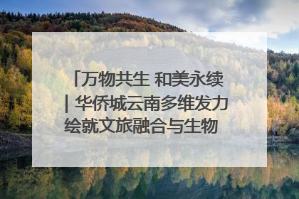 万物共生 和美永续｜华侨城云南多维发力 绘就文旅融合与生物多样性保护新图景