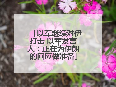 以军继续对伊打击 以军发言人：正在为伊朗的回应做准备