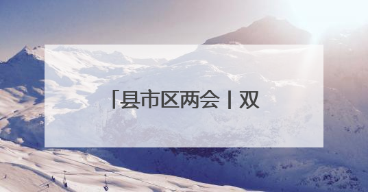 县市区两会丨双牌县十三届人大五次会议开幕