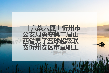 六战六捷！忻州市公安局勇夺第二届山西省男子篮球超级联赛忻州赛区市直职工组比赛冠军