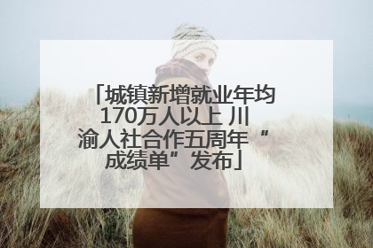 城镇新增就业年均170万人以上 川渝人社合作五周年“成绩单”发布
