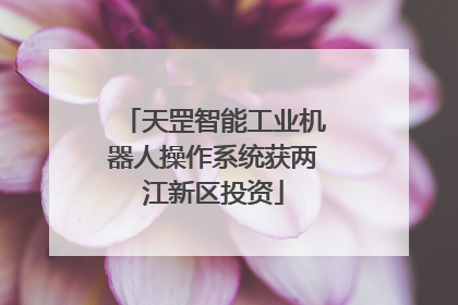 天罡智能工业机器人操作系统获两江新区投资