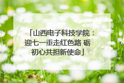 山西电子科技学院：迎七一重走红色路 砺初心共担新使命