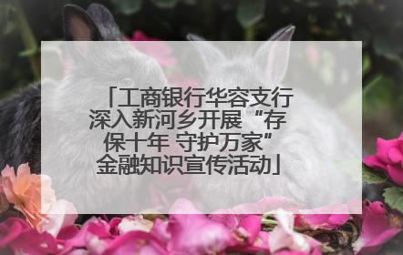 工商银行华容支行深入新河乡开展“存保十年 守护万家”金融知识宣传活动
