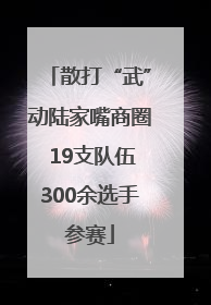 散打“武”动陆家嘴商圈 19支队伍300余选手参赛