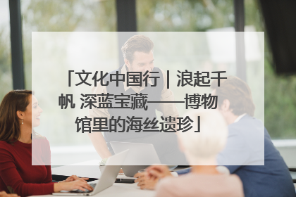 文化中国行｜浪起千帆 深蓝宝藏——博物馆里的海丝遗珍