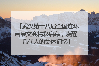 武汉第十八届全国连环画展交会精彩启幕，唤醒几代人的集体记忆