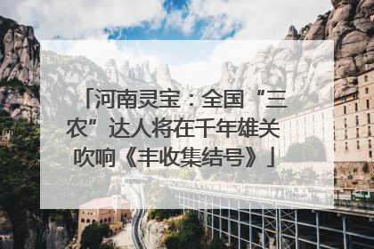 河南灵宝：全国“三农”达人将在千年雄关吹响《丰收集结号》