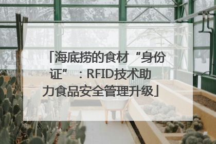 海底捞的食材“身份证”：RFID技术助力食品安全管理升级