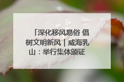 深化移风易俗 倡树文明新风｜威海乳山：举行集体颁证 倡导文明婚俗