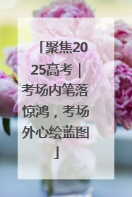 聚焦2025高考｜考场内笔落惊鸿，考场外心绘蓝图