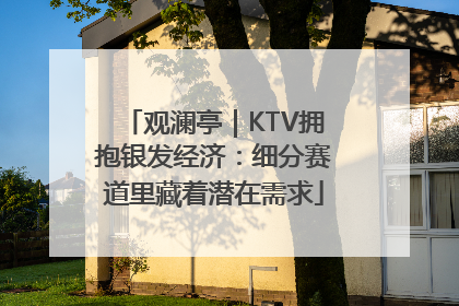 观澜亭｜KTV拥抱银发经济：细分赛道里藏着潜在需求