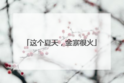 这个夏天，金寨很火