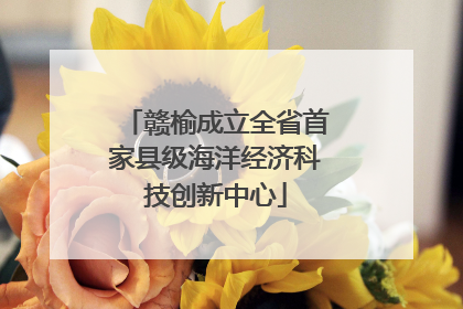 赣榆成立全省首家县级海洋经济科技创新中心