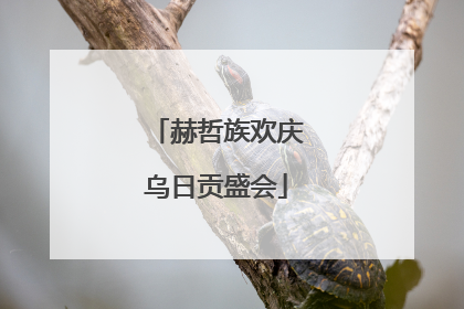 赫哲族欢庆乌日贡盛会