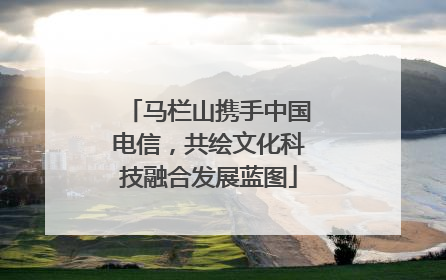 马栏山携手中国电信，共绘文化科技融合发展蓝图