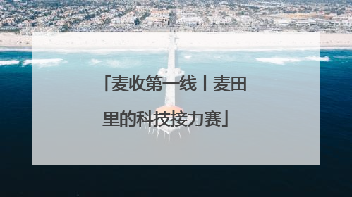 麦收第一线丨麦田里的科技接力赛