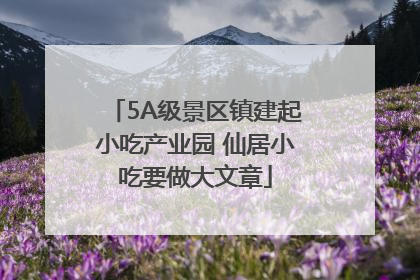 5A级景区镇建起小吃产业园 仙居小吃要做大文章