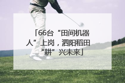 66台“田间机器人”上岗，泗阳稻田“耕”兴未来